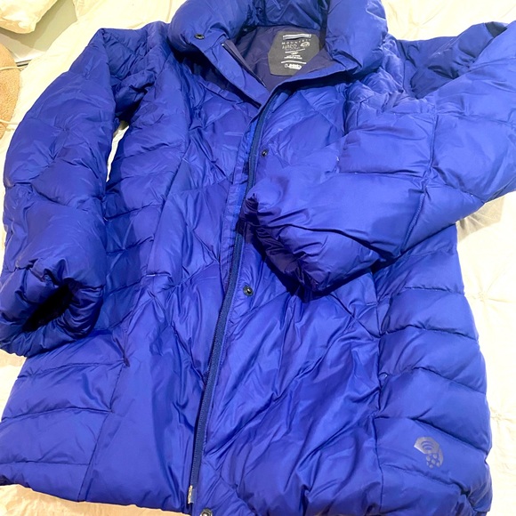 Like New Mountain Hardwear Blue Citilicious Down Jacket Size Small - Picture 6 of 8